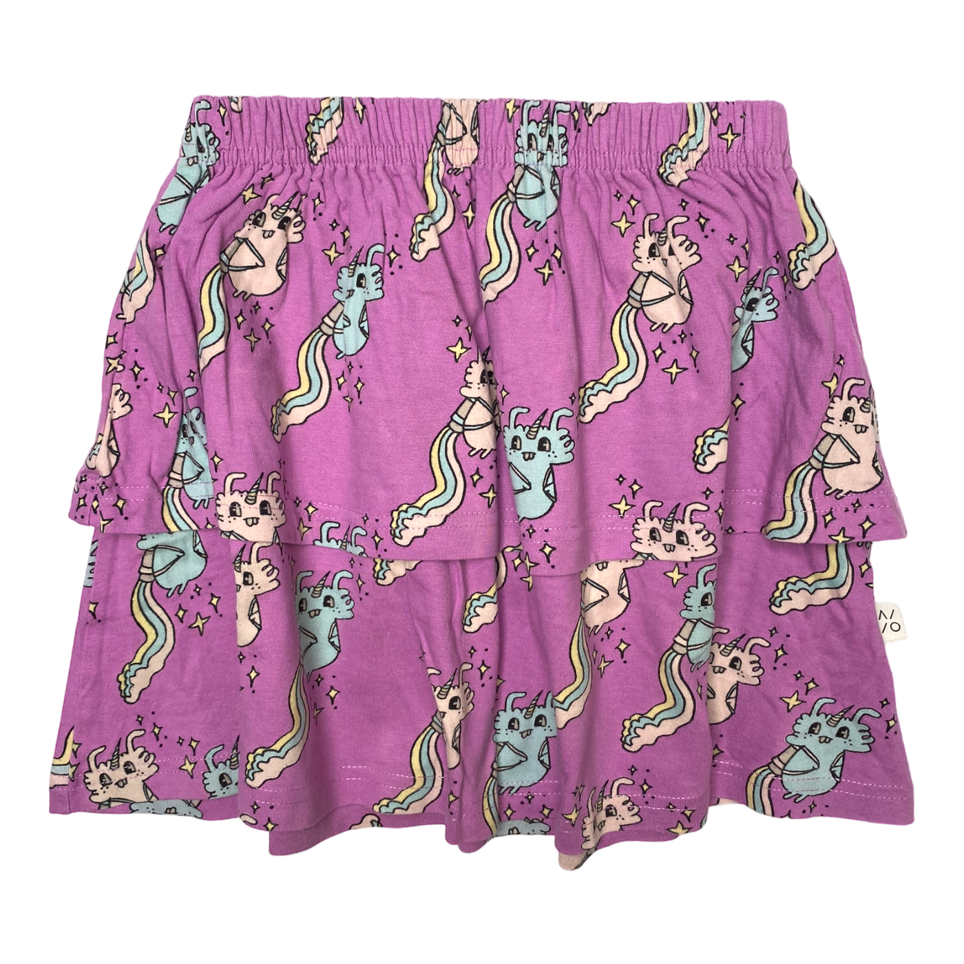 Mainio frill skirt, unicorn | 110/116cm