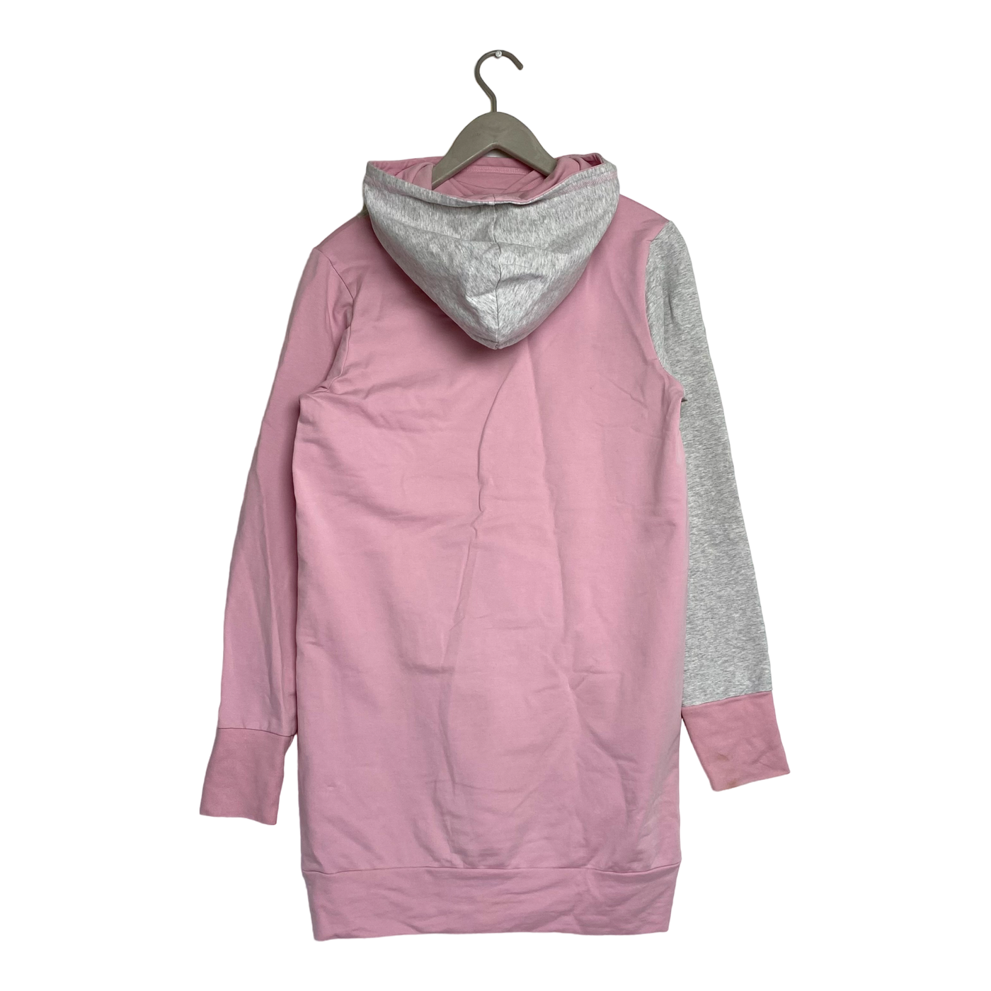 Ommellinen hoodie dress, pink/silver | woman M