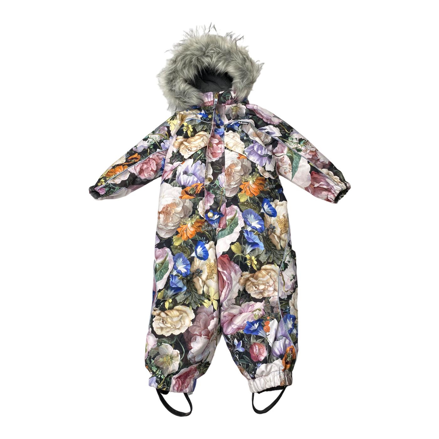 Molo polaris fur overall, flower | 92cm