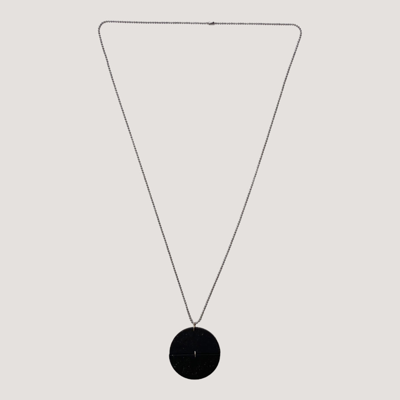 Papu beans necklace, black