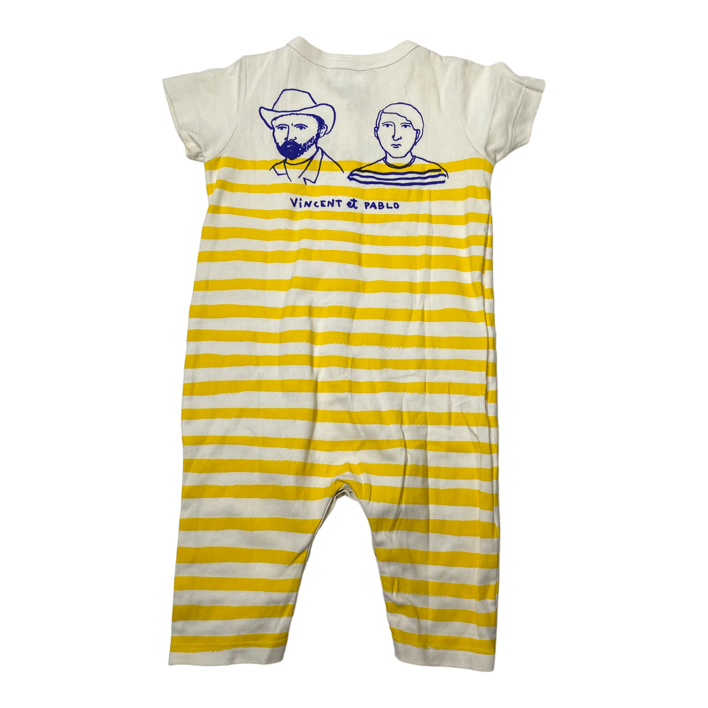 Bobo Choses summer suit, stripes l 86cm