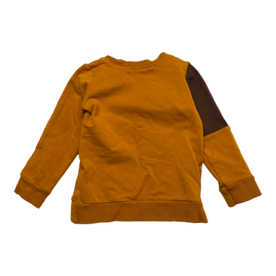 Gugguu sweatshirt, orange | 86cm
