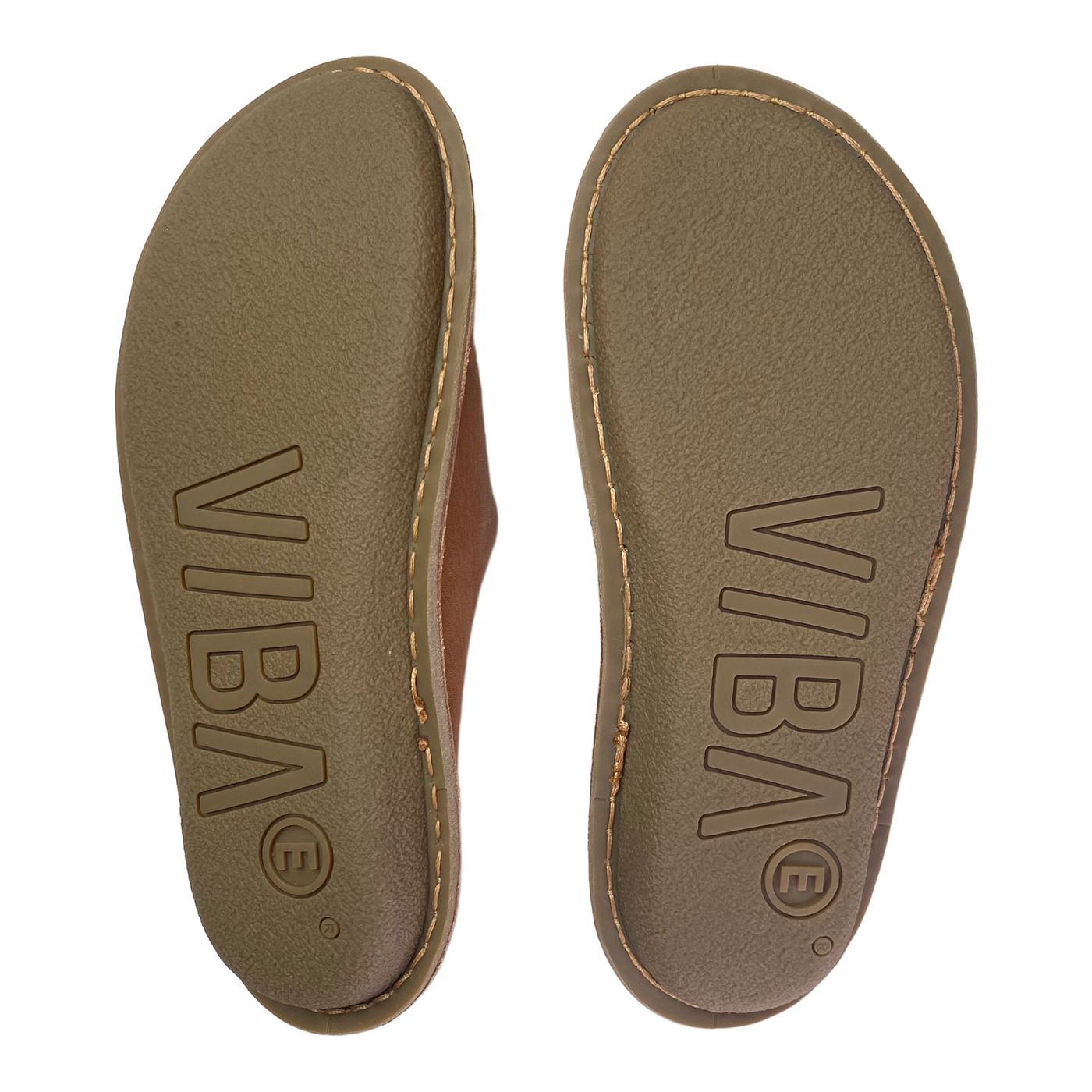 VIBAe Roma leather slippers, fawn tan | 39