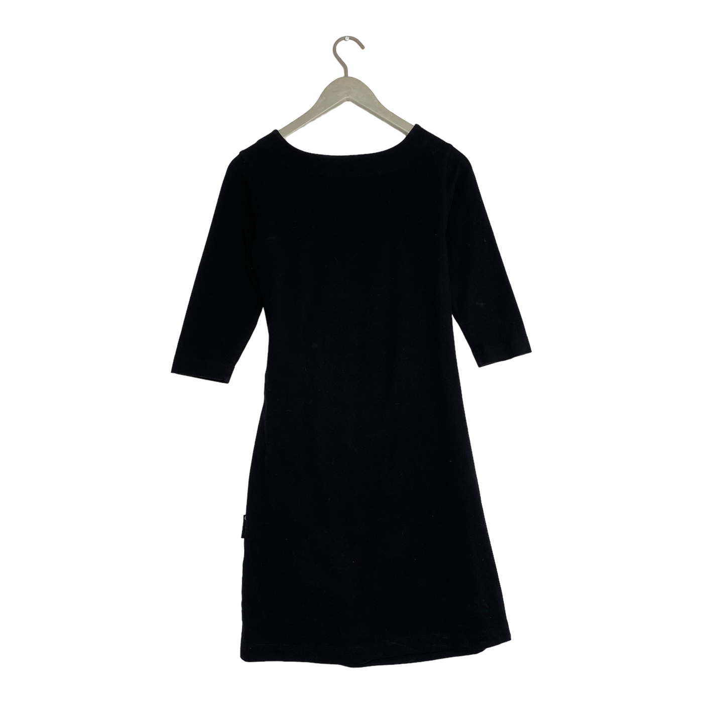 Ommellinen knot 3/4 sleeve tunic, black | woman XS