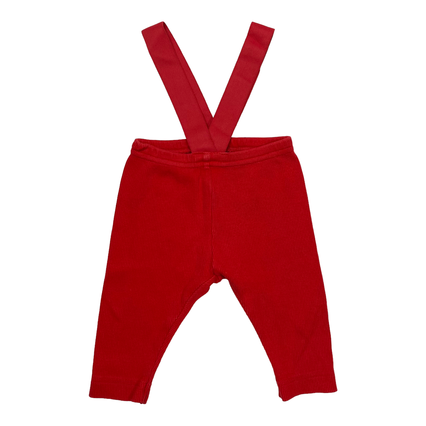 Metsola rib brace leggings, red | 62/68cm