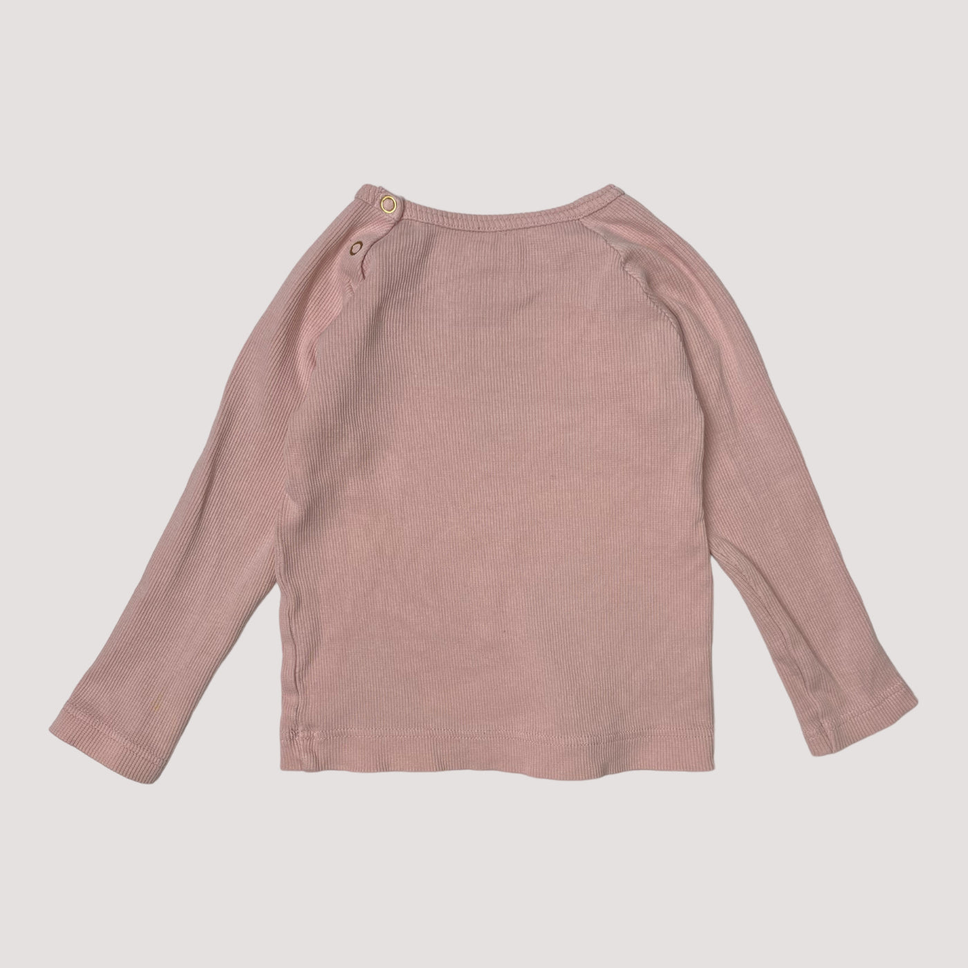 rib shirt, pink | 86cm