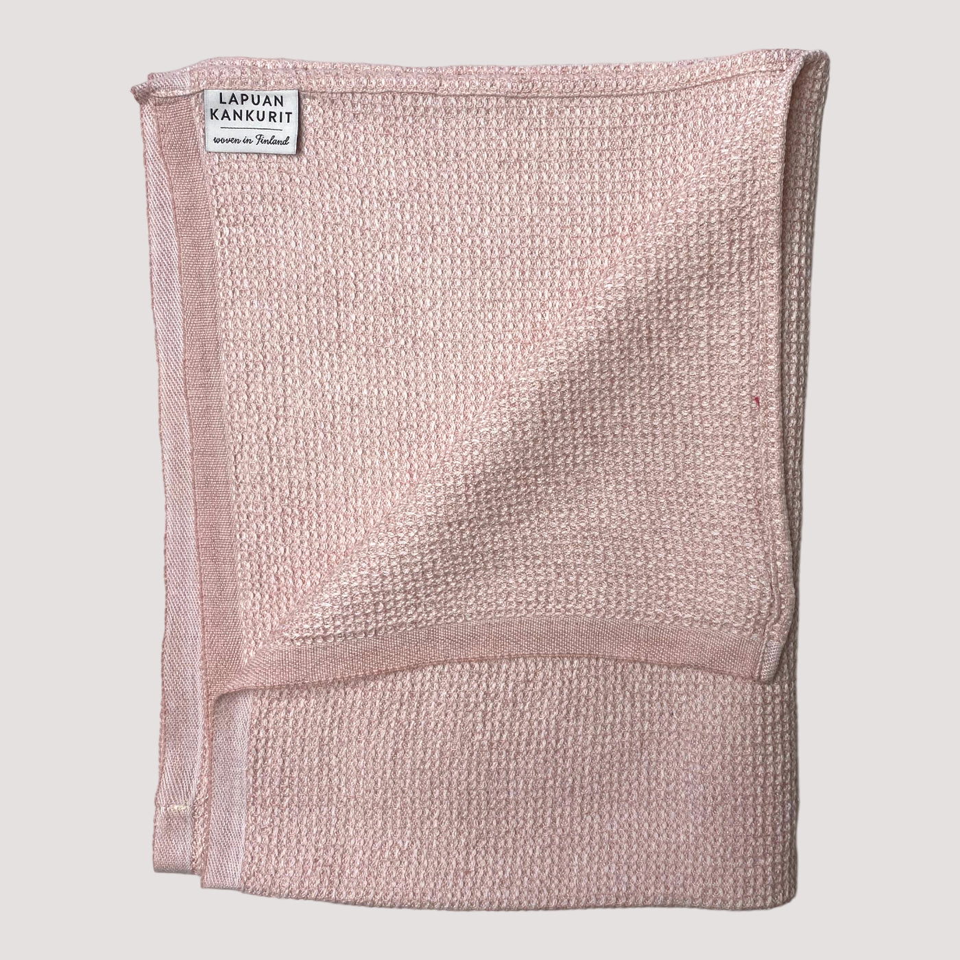 Lapuan Kankurit terva linen-tencel towel, pink | 70x55cm
