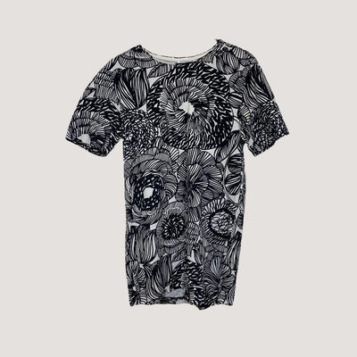 Marimekko vilke shirt, platinum/black | woman S