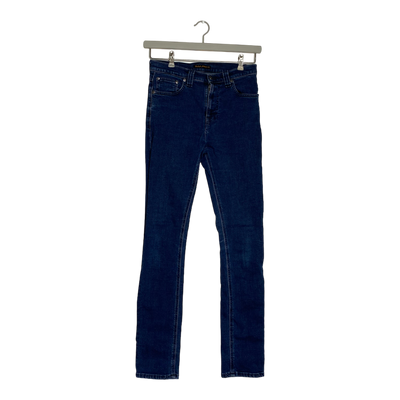 Nudie Jeans high kai skinny jeans, dark blue | women 28/32