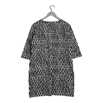 Marimekko marjailla dress, black/white | woman M