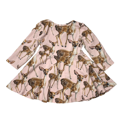 Metsola dress, bambi | 74/80cm