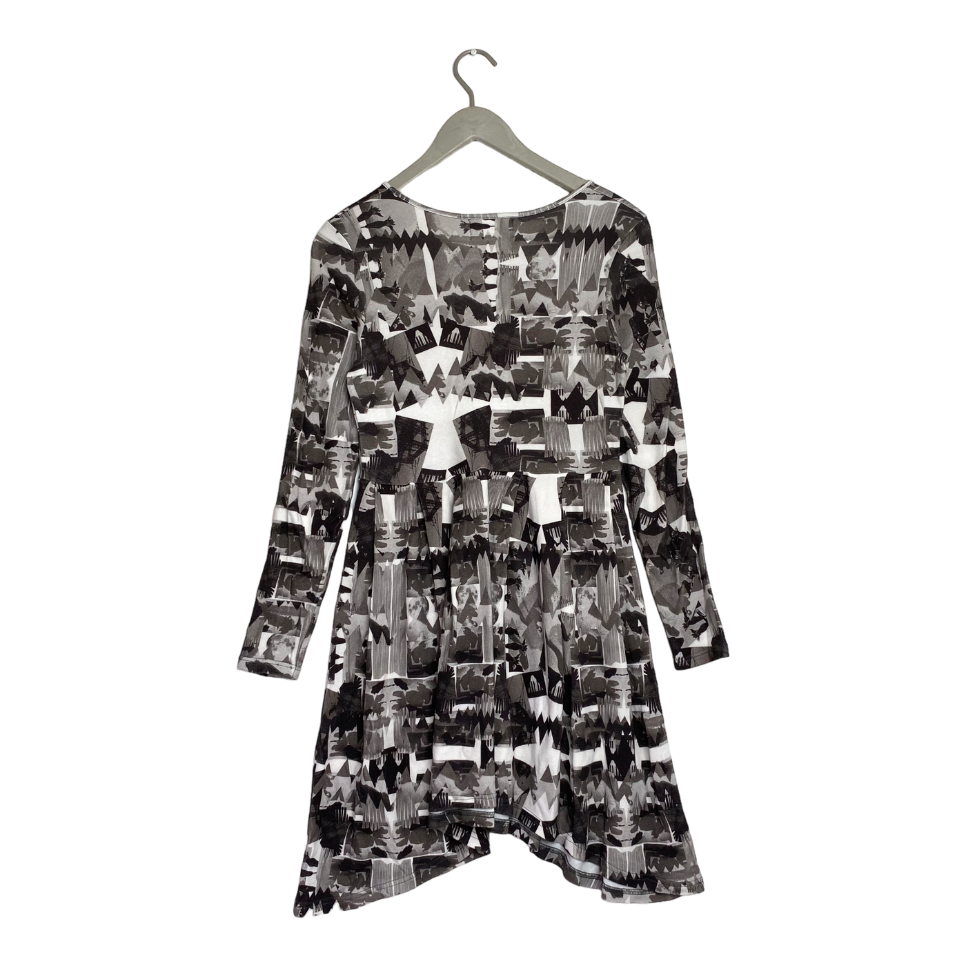 R/H tricot dress, geometric | woman S