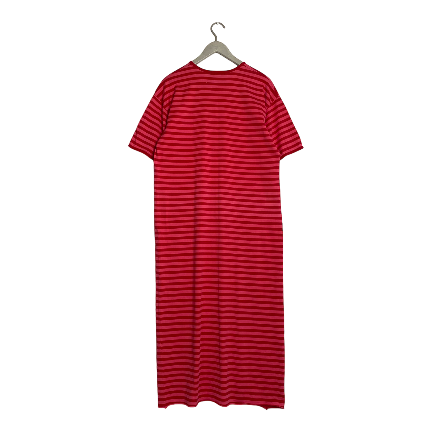 Marimekko stripe tricot dress, rapberry | woman M