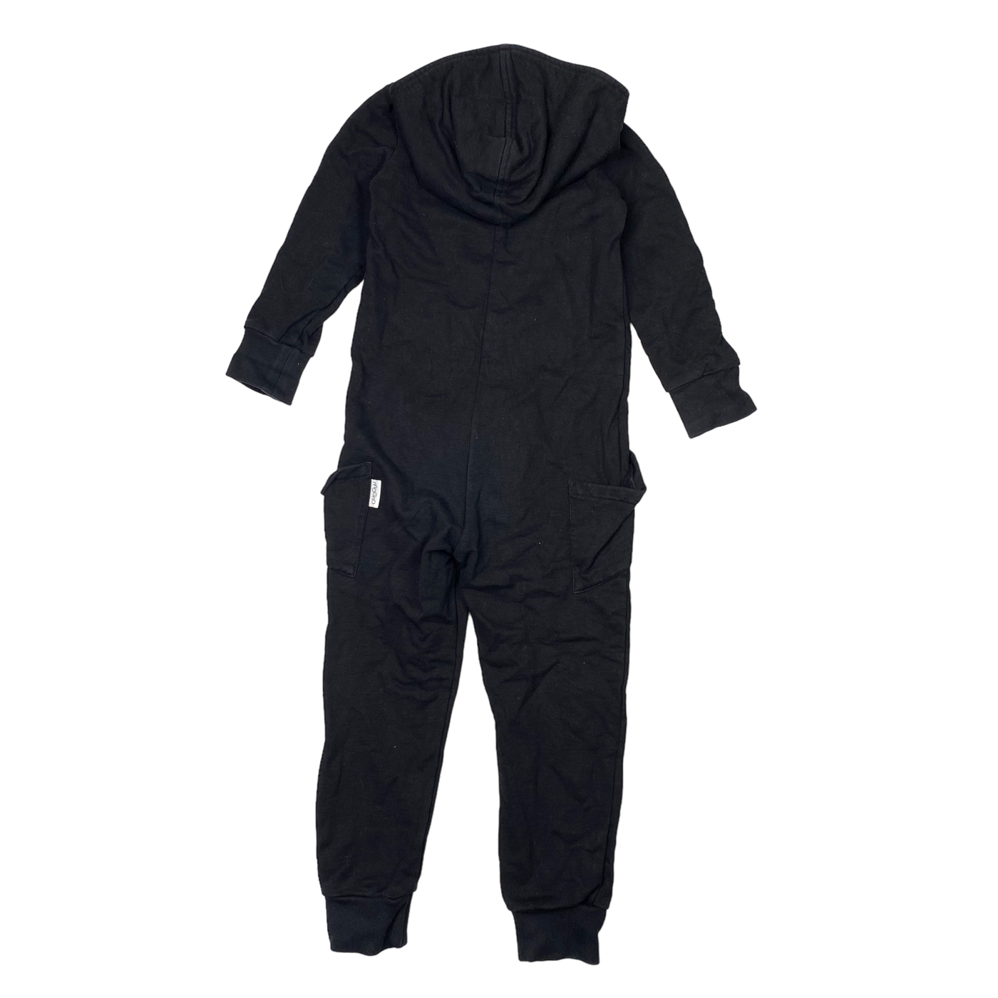 Gugguu sweat jumpsuit, black | 110cm