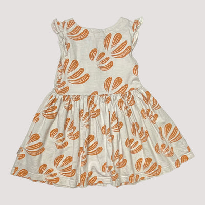 button dress, petals | 98/104cm