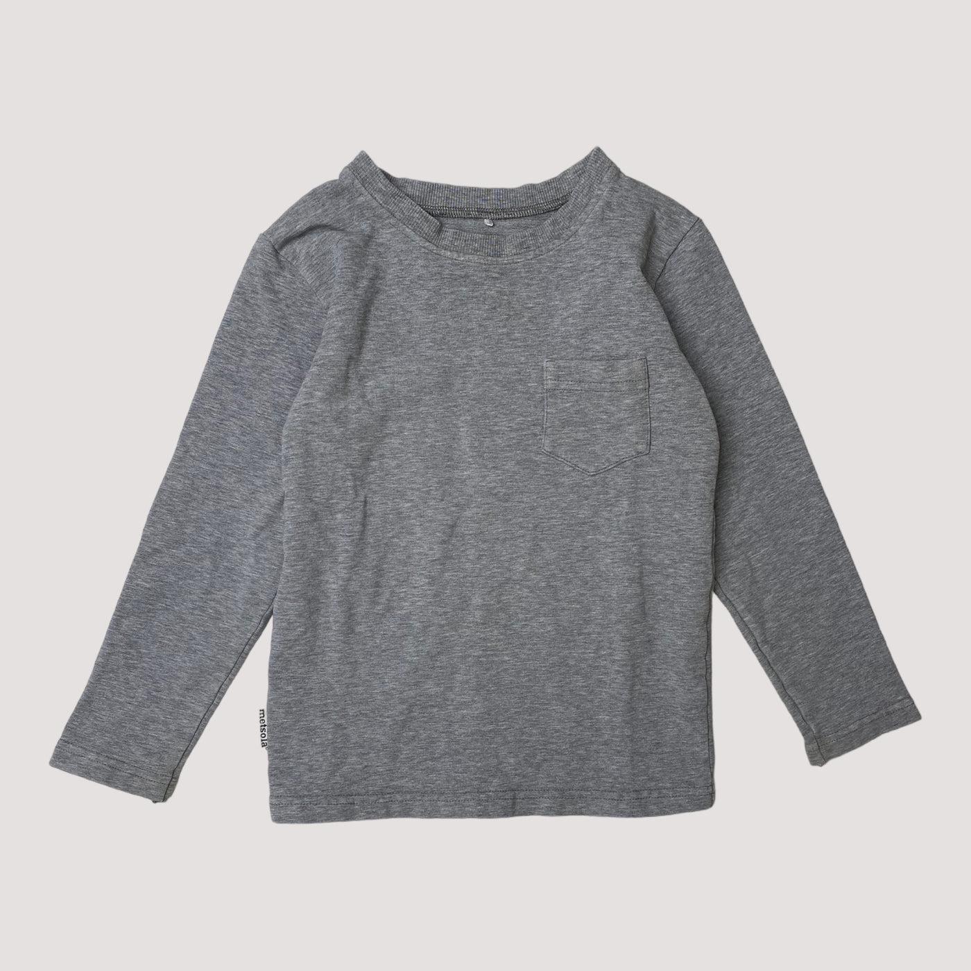 basic sweatshirt, grey | 110/116cm