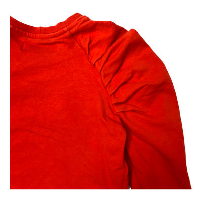 Gugguu sweatshirt, red | 104cm