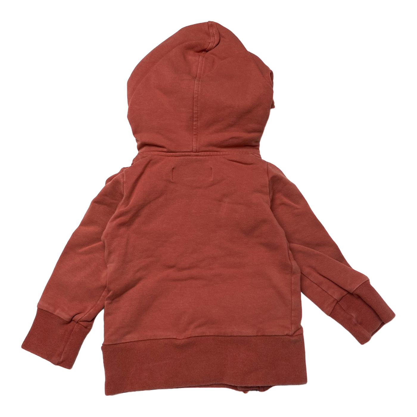 Gugguu zipper hoodie, tomato | 80cm