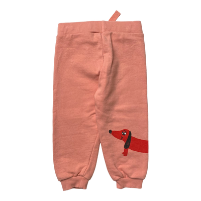 Mini Rodini sweat pants, dog | 68/74cm