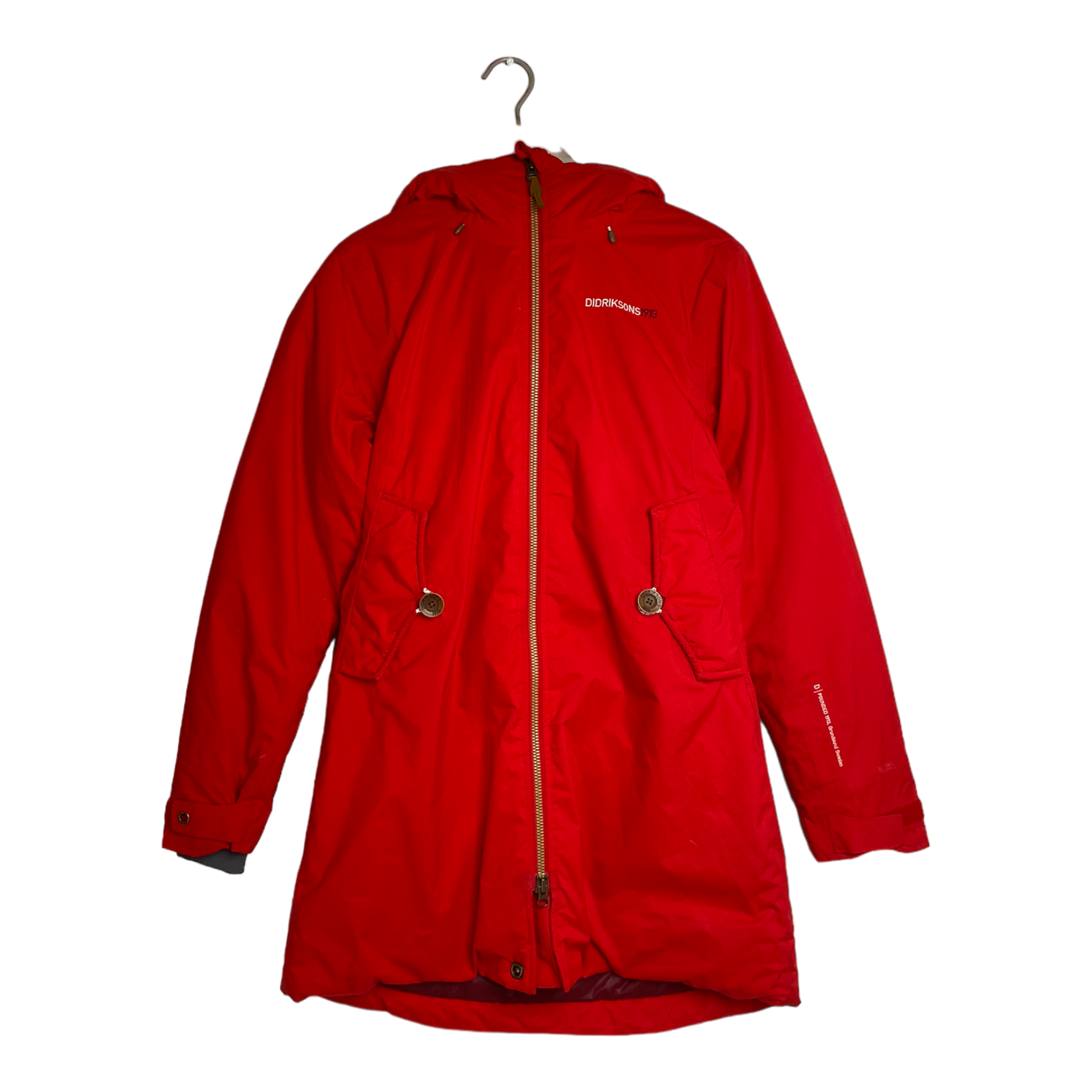 Didriksons tove wns parka, red | woman 36