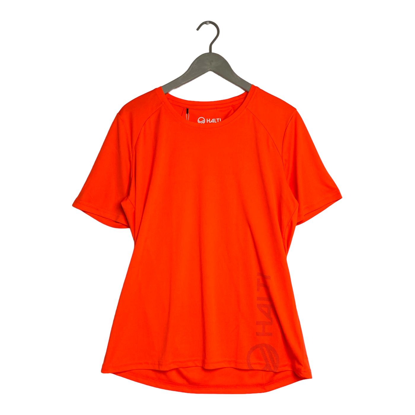 Halti sports t-shirt, neon orange/pink | woman 42+