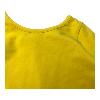 Gugguu frilla dress, yellow | 86cm