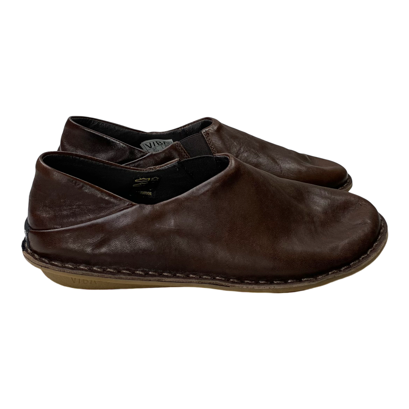 VIBAe Zuma leather shoes, cocoa brown | 37