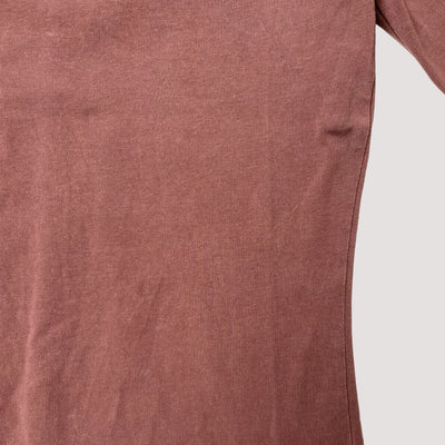 Kaiko cross shirt, coffee | women XXS