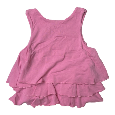 Gugguu frilla shirt, salmon pink | 80cm