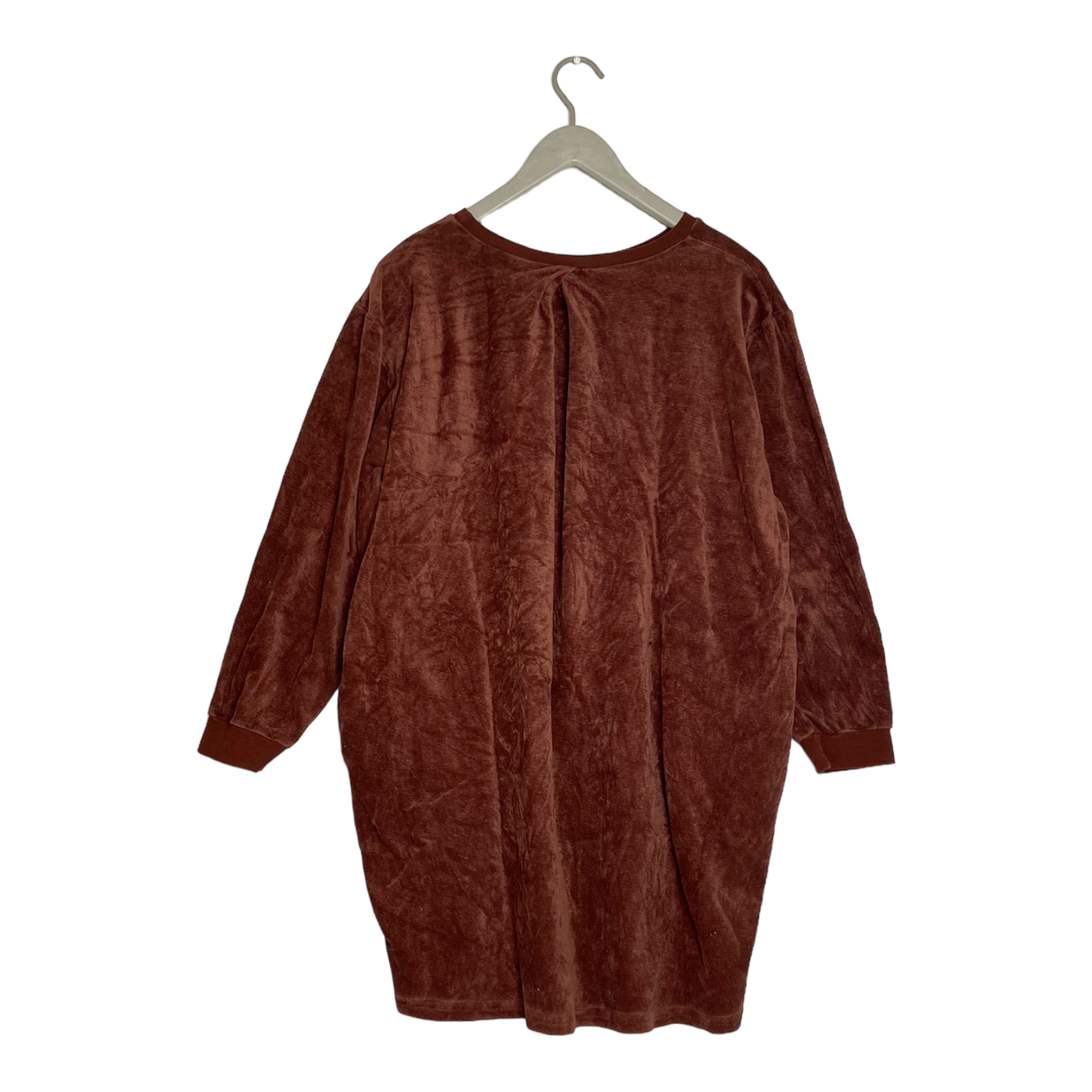 Aarre velour dress, chocolate | woman XL