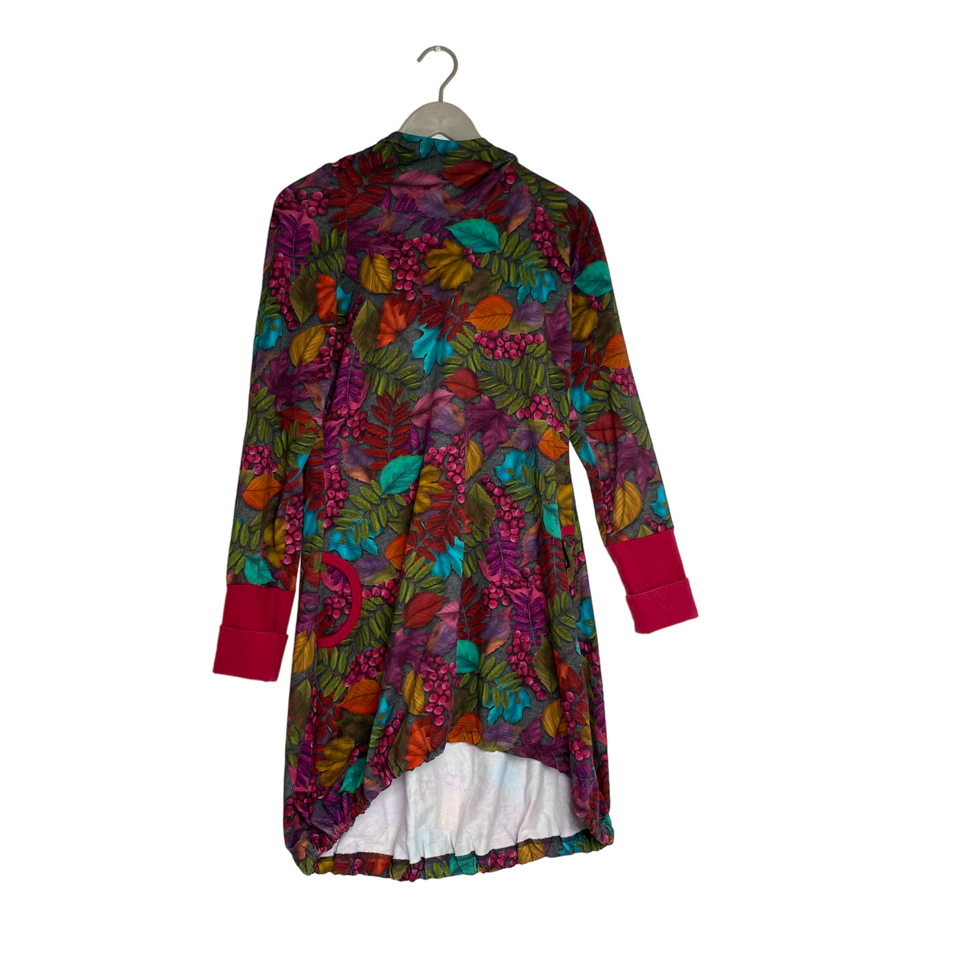 Ommellinen hoodie tunic, berries | woman L