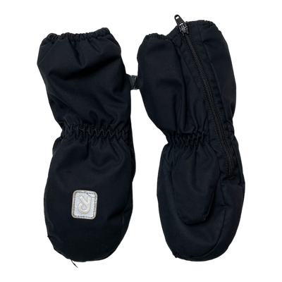 Reima tassu gloves, black | 1-2y