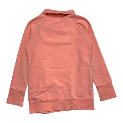 Blaa sweat jacket, coral pink | 122/128cm