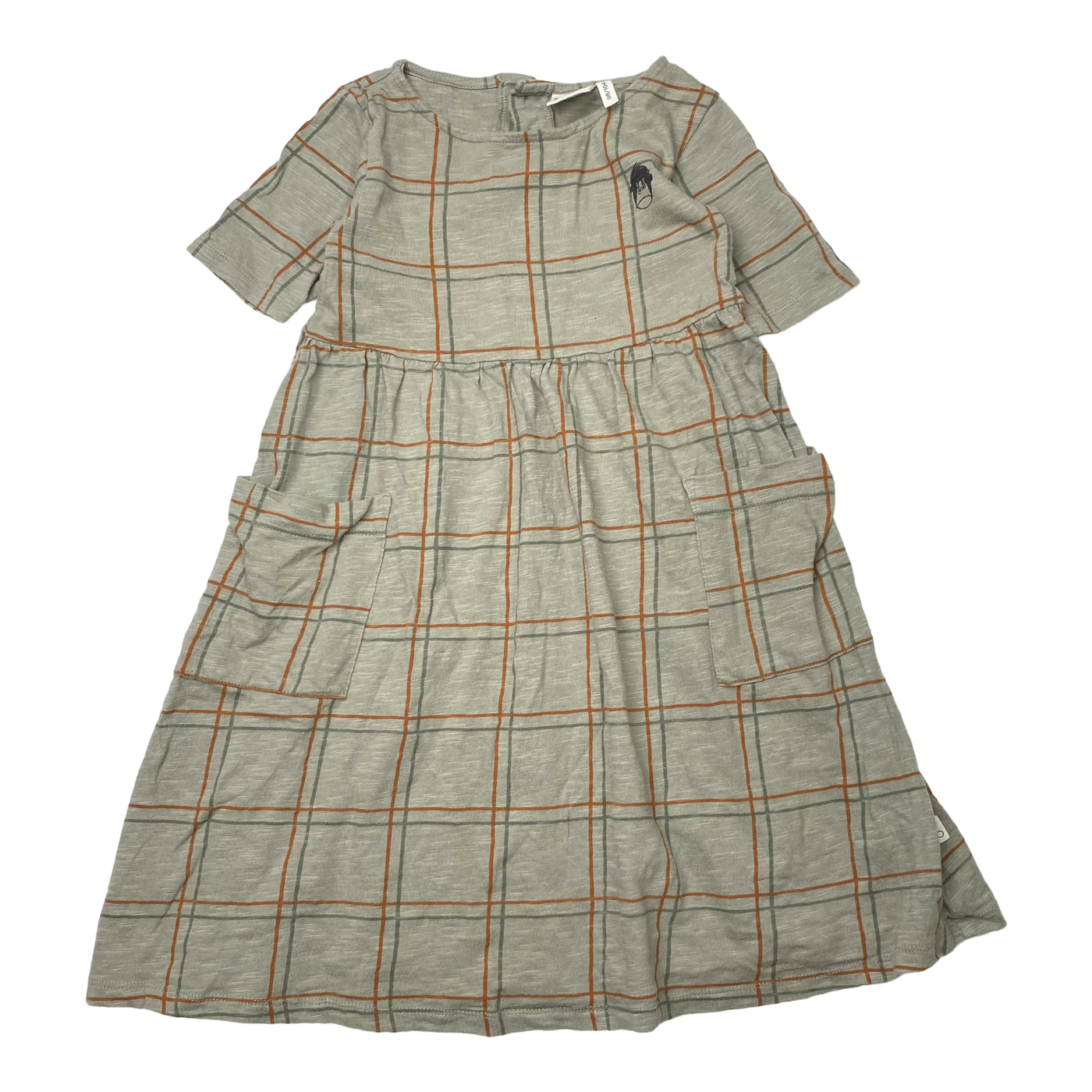 Mainio dress, plaid | 98/104cm