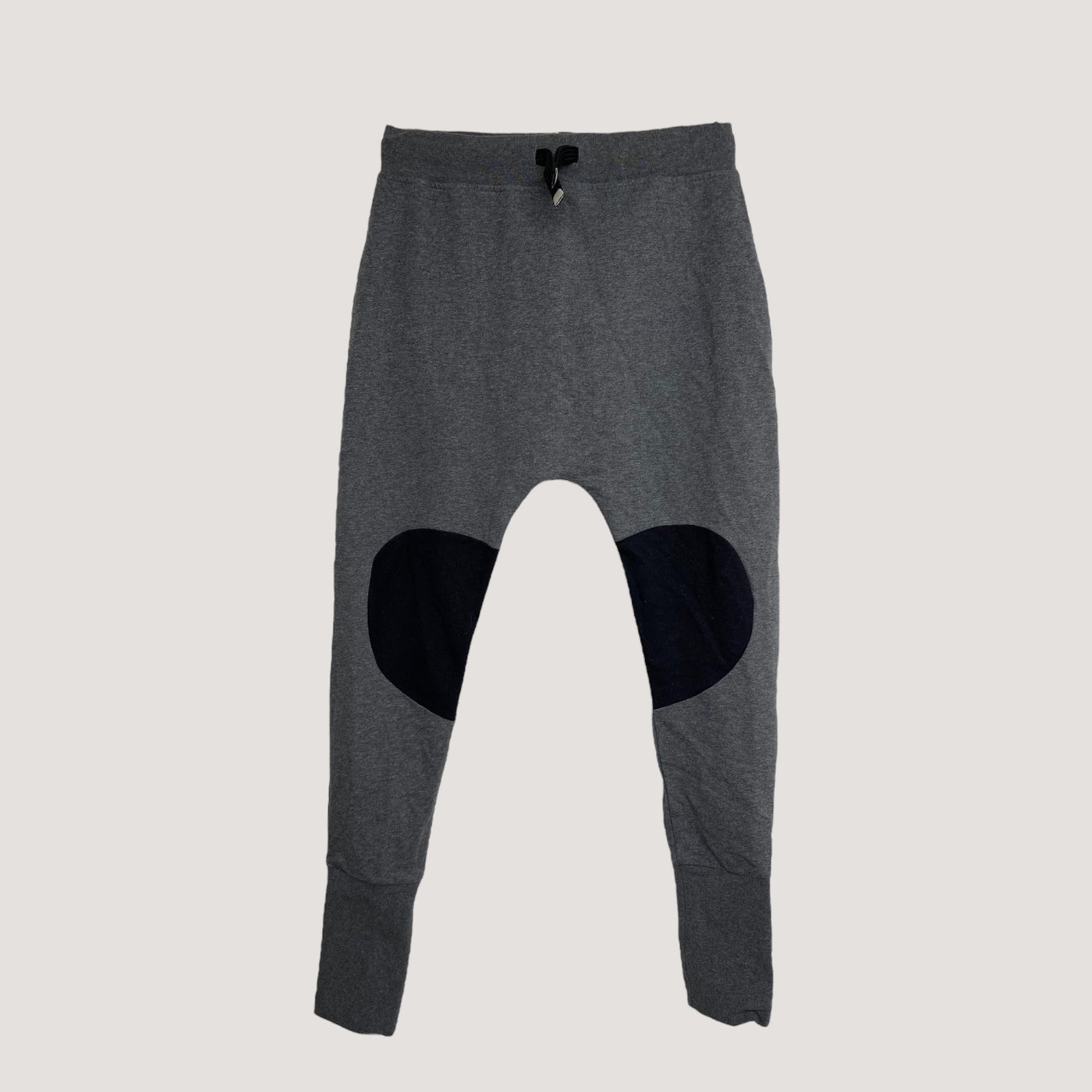 Papu patch baggy pants, dark grey/black | 134/140cm