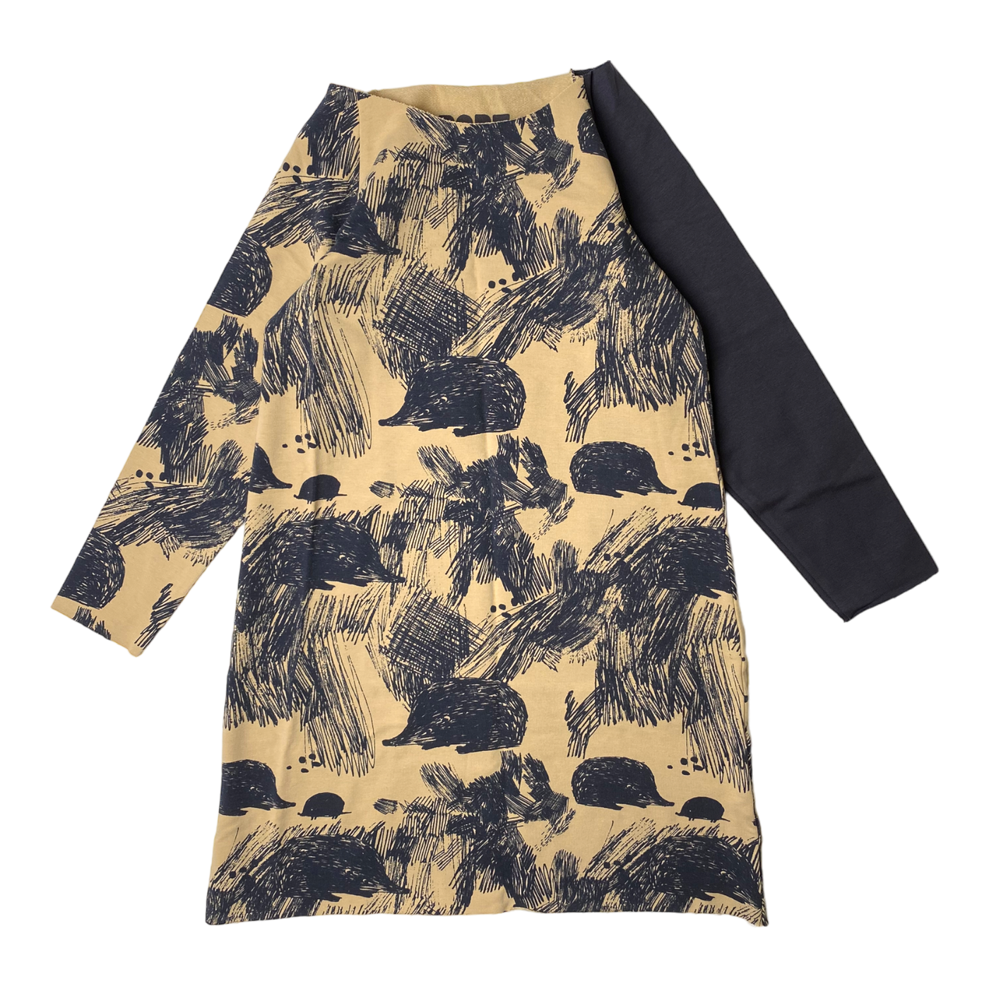 Papu sweat dress, hedgehog | 110/116cm