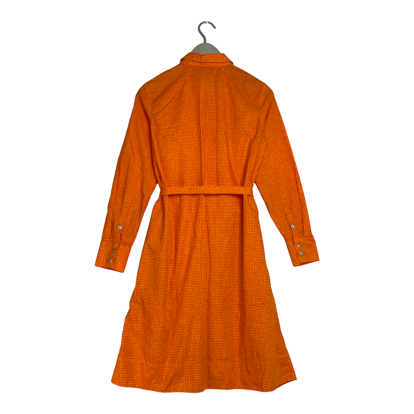 Marimekko beata poplin dress, orange | woman S