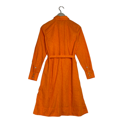 Marimekko beata poplin dress, orange | woman S