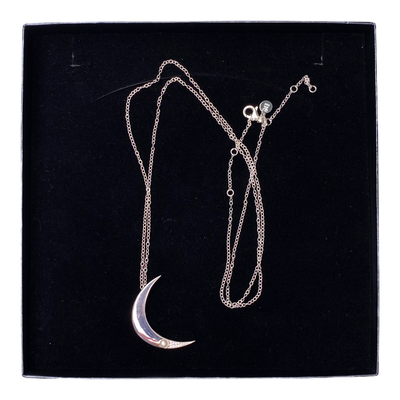 CU jewellery one moon necklace, silver | onesize
