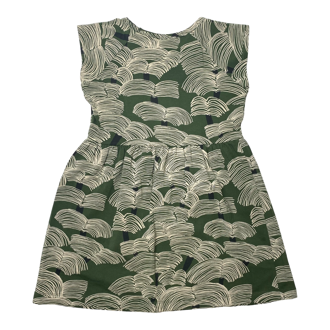 Papu bow dress, trees | 98/104cm