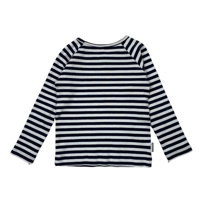 Metsola rib shirt, stripes | 104cm