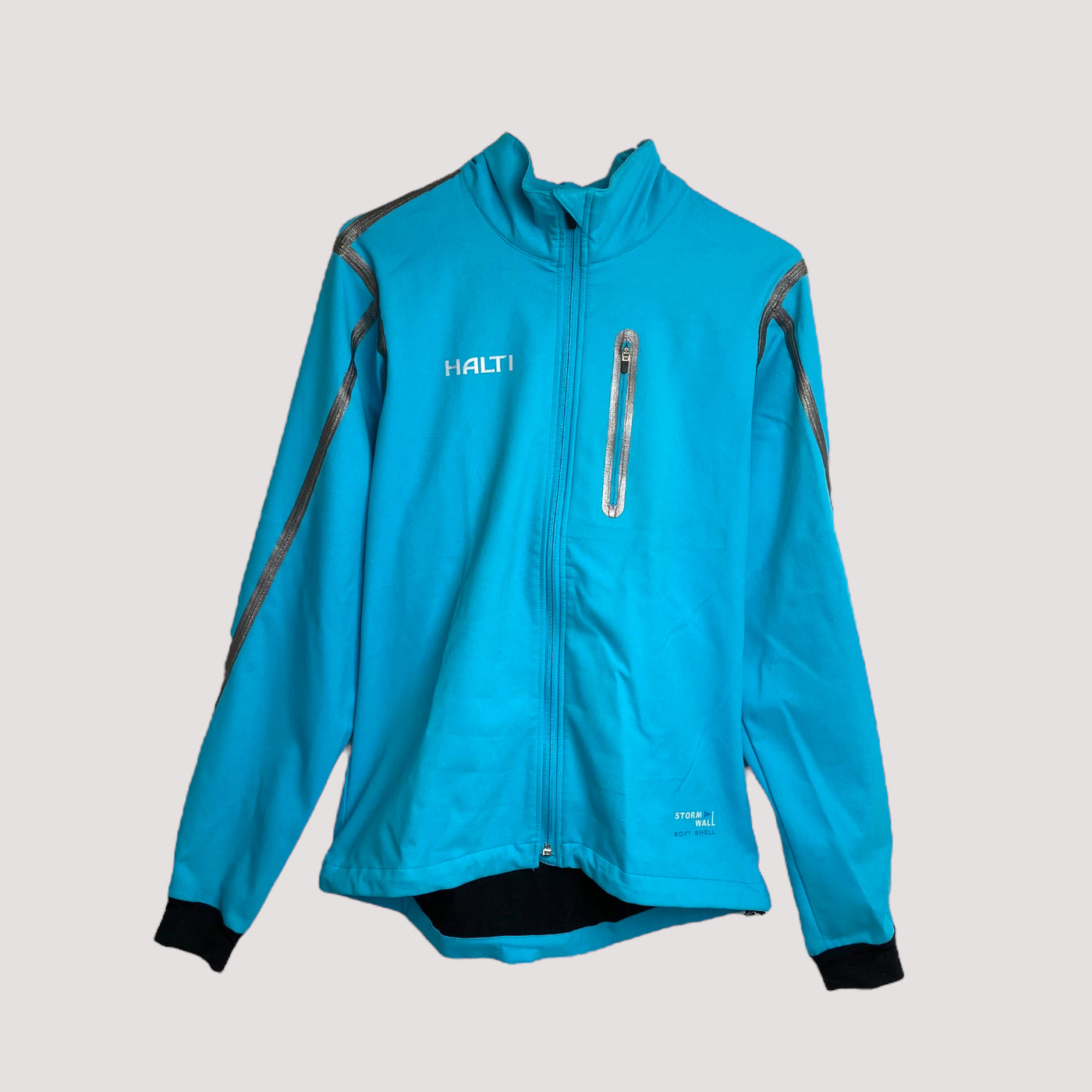 Halti softshell cross country ski jacket, aqua blue | woman 36