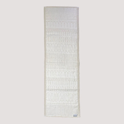 Lapuan Kankurit linen-cotton table runner, ivory/almond | 112x36cm