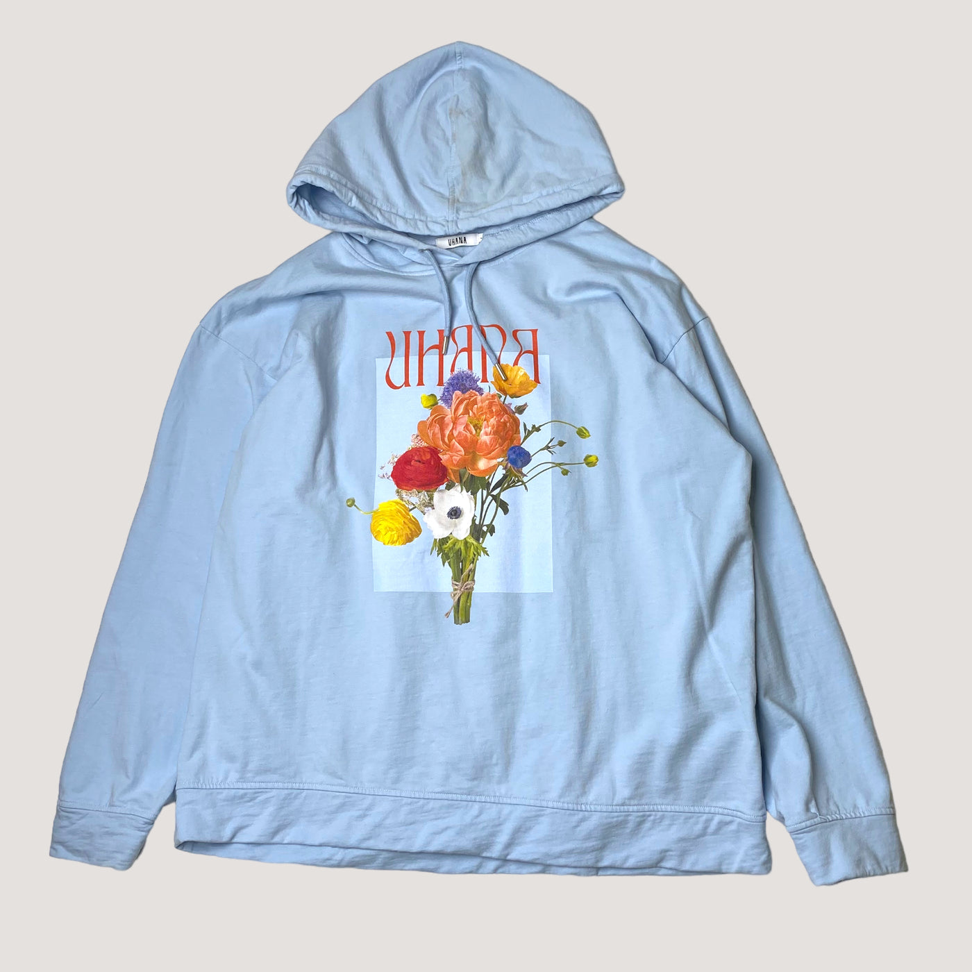 Uhana hoodie, baby blue | unisex L