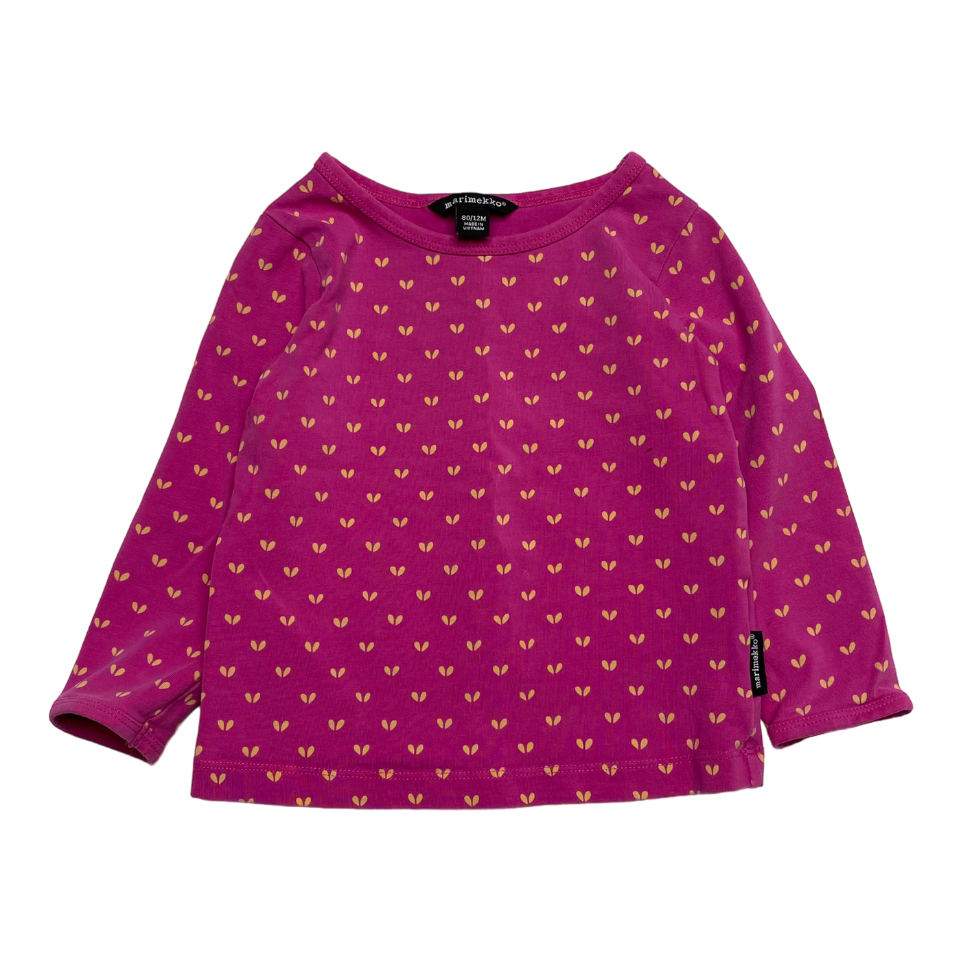 Marimekko shirt, hot pink | 80cm