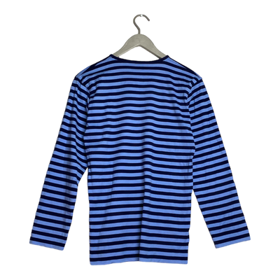 Marimekko stripe shirt, blue | man S