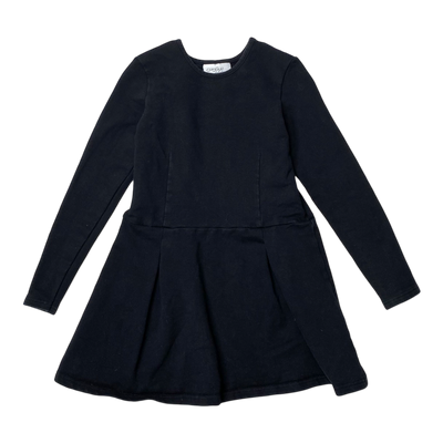 Gugguu sweat dress, black | 122cm