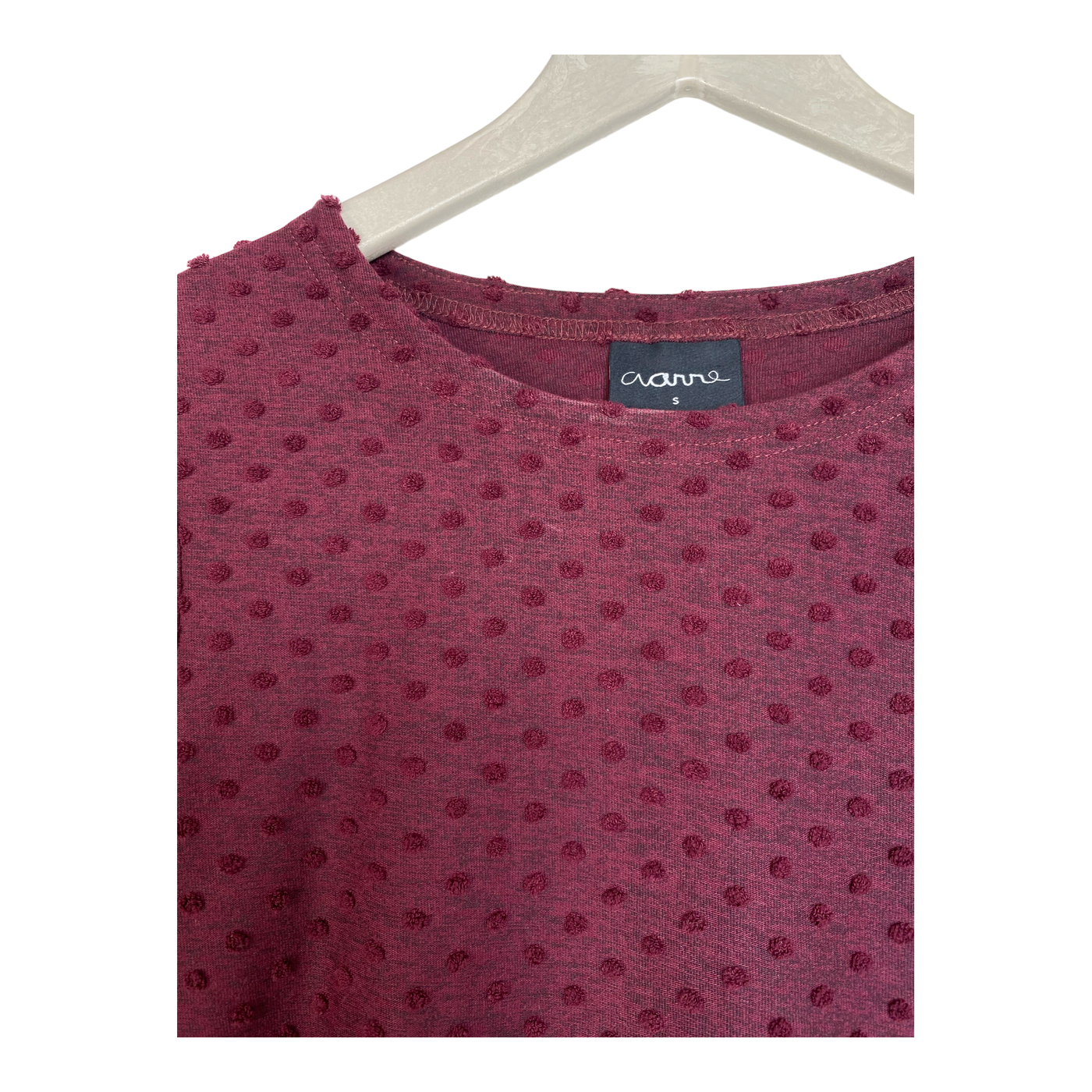 Aarre marisa dress, burgundy dot | woman S