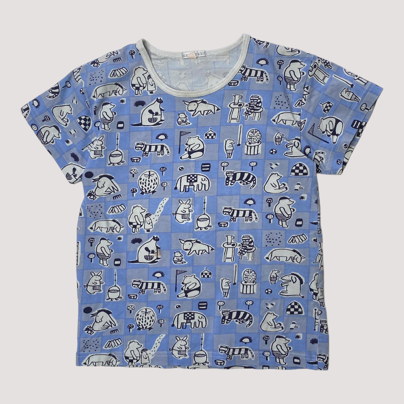 Marimekko t-shirt, animals | 110cm