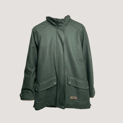 Sasta wool jacket, dark green | women 36